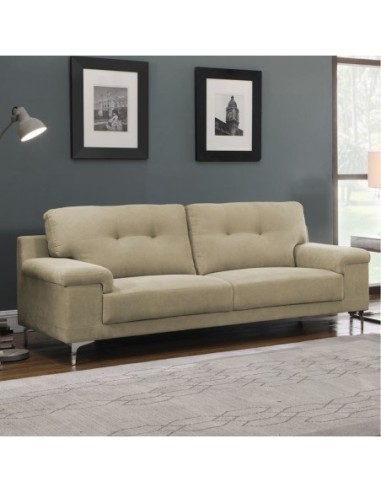 NOTE 3-Seater Sofa Fabric Cappuccino