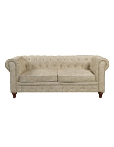 CHESTERFIELD York 3-Seater Sofa Beige...