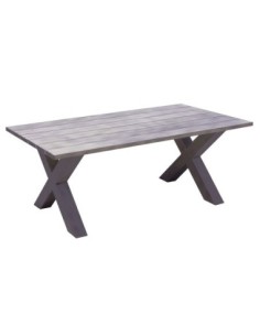 ALLEY Table 220x94cm Alu Grey 2