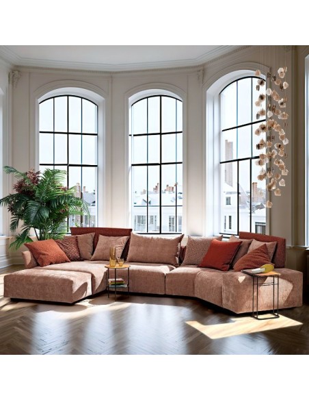 Γωνιακή Σύνθεση Καναπέ MOBY Homad