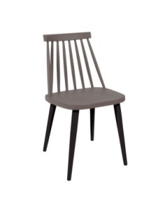 LAVIDA Chair Metal Black-PP...
