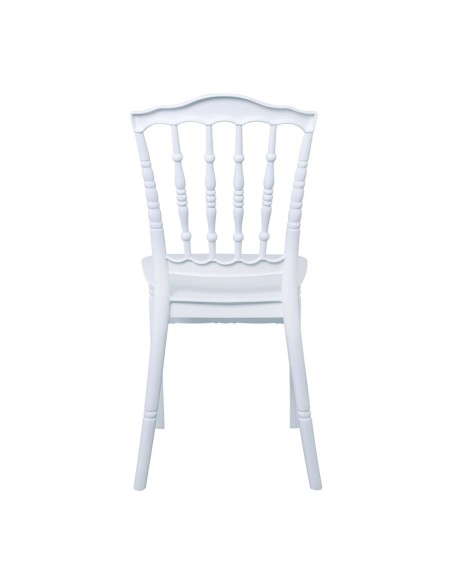 MILLS Καρέκλα Εστίασης - Catering Στοιβαζόμενη PP Άσπρο