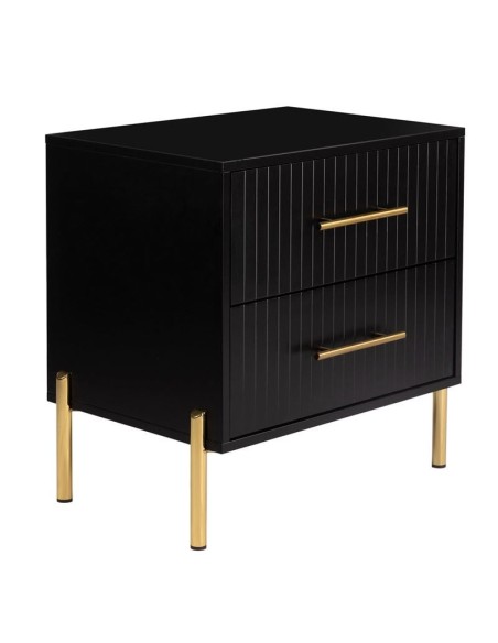 FINO Bedside 58x43x58cm Black