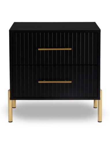 FINO Bedside 58x43x58cm Black