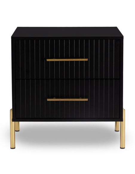FINO Bedside 58x43x58cm Black