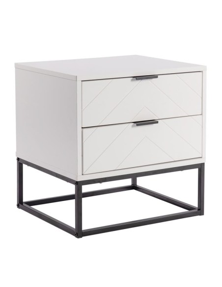 DIANO Bedside 48x40x48cm White