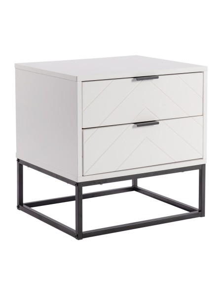 DIANO Bedside 48x40x48cm White