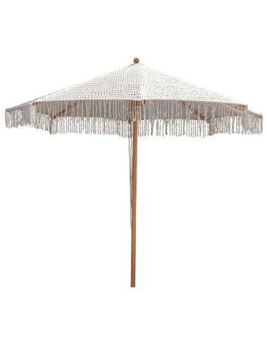 Wooden Beech UMBRELLA D300cm, Macrame...