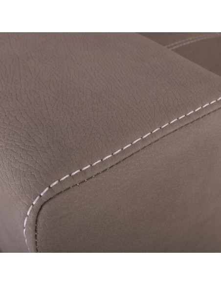 MONTREAL-Max Nabuk Reversible Storage Corner Sofabed Cappuccino