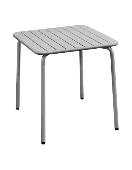 BRIO Slat Τραπέζι-Pro Κήπου - Βεράντας, Μέταλλο Βαφή Cool Grey 4C