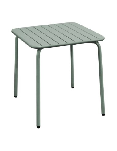 BRIO Slat Table-Pro 70x70cm Metal...