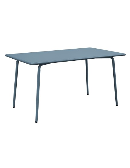 BRIO Flat Table-Pro 140x80cm Metal Sandy Blue 5415C