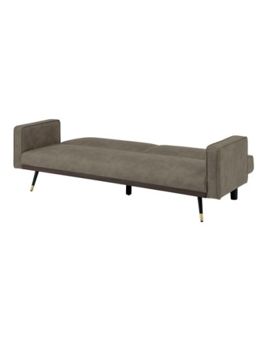 CLICK Sofa-Bed Fabric Suede Cappuccino