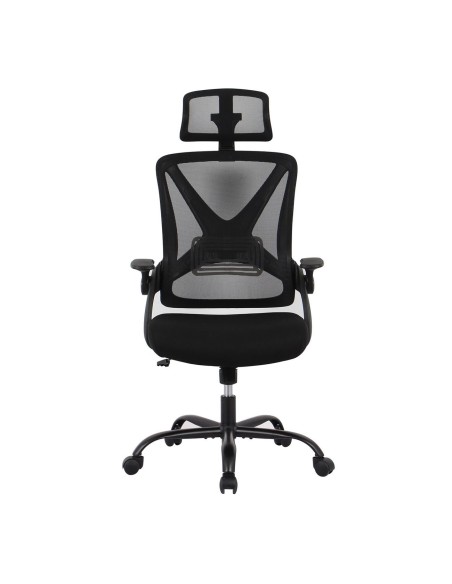BF2040 Manager Armchair Black (Metal KD base)