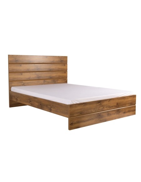BORNEO Bed (for Mattress 150x200cm) Walnut
