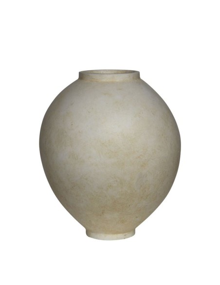 VASE-1 Βάζο Cement, Απόχρωση Beige Φ48x55cm