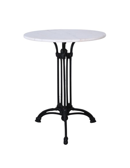 Sintered Stone Table Top D.60cm-11mm White Marble (under MDF 40x40cm)