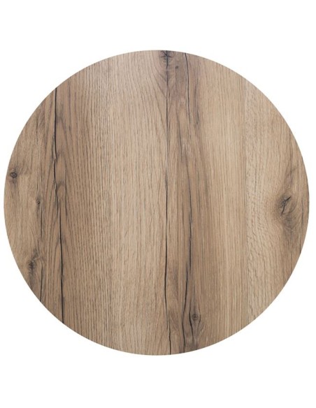 HPL Table Top D.120cm-12mm Natural Wood (UV)