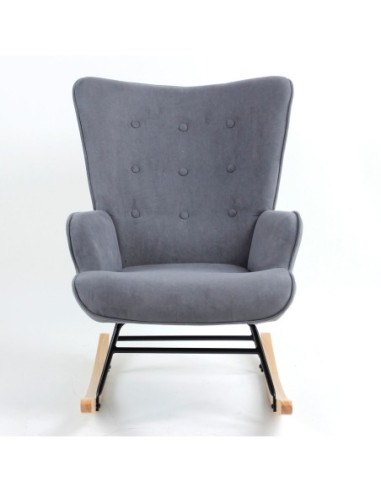 ALMA Rocking Armchair Velure...