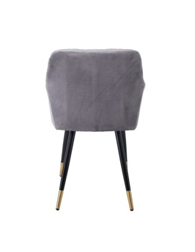 RENA Armchair Metal Black-Fabric...