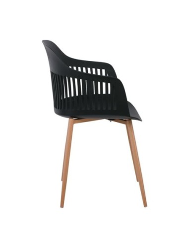 LOUISE Πολυθρόνα Μέταλλο Βαφή Φυσικό,...