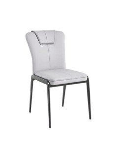 ANDRIA Chair Metal Black-Pu...