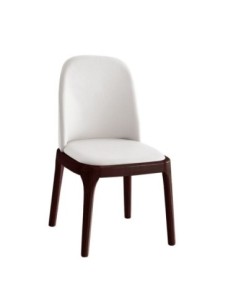 VISTA Chair Walnut, Pu Cream