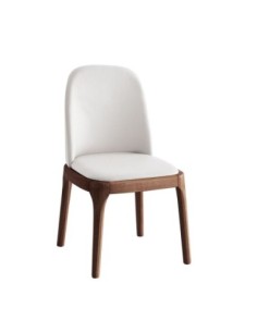 VISTA Chair Walnut, Pu Cream 2
