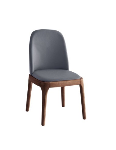 VISTA Chair Walnut, Pu Anthracite