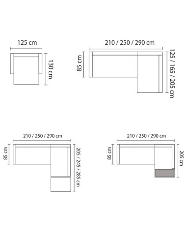CELINE Corner composition Sofa Komfy...