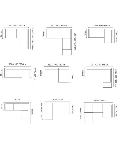 Γωνιακή Σύνθεση Καναπέ HANS Komfy by...