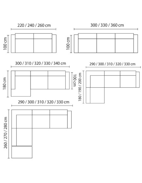 Γωνιακή Σύνθεση Καναπέ HAROLD Komfy by Sofa Company