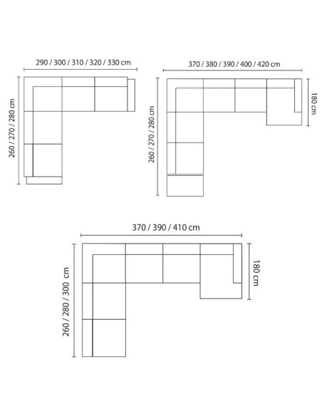 Γωνιακή Σύνθεση Καναπέ HAROLD Komfy by Sofa Company