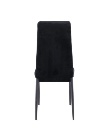 JETTA Chair Black Velure Fabric...