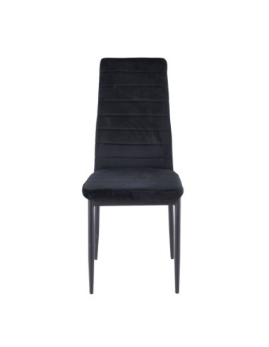 JETTA Chair Black Velure Fabric...
