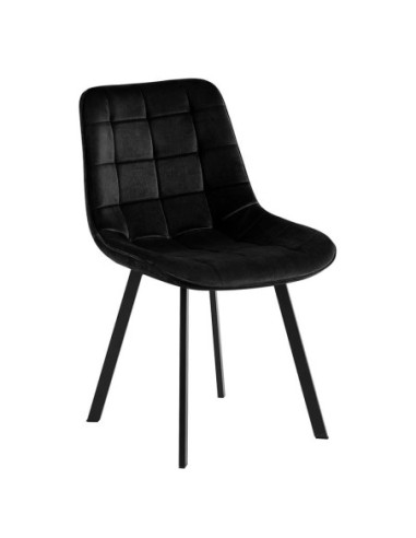 MYRIAM Chair K-D Metal Black-Fabric...