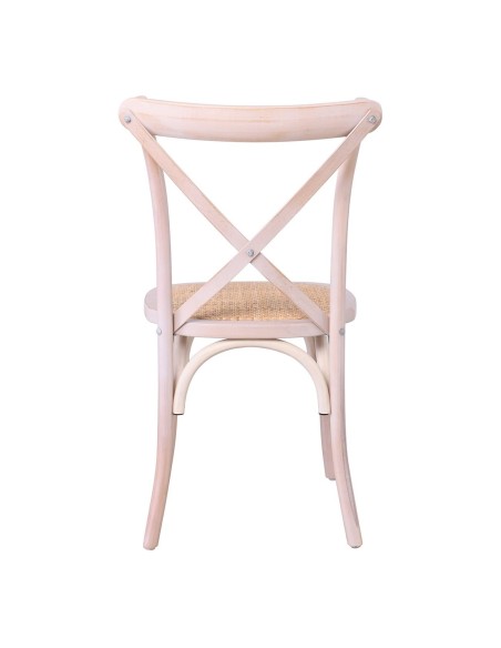 DESTINY Chair Decape White, Beech