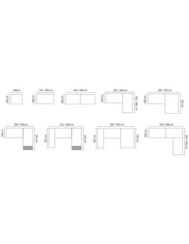 AKIRA Corner composition Sofa Komfy...