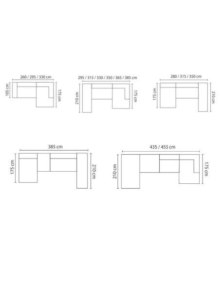 NOAH Corner Sofa Composition Komfy by Sofa Company
