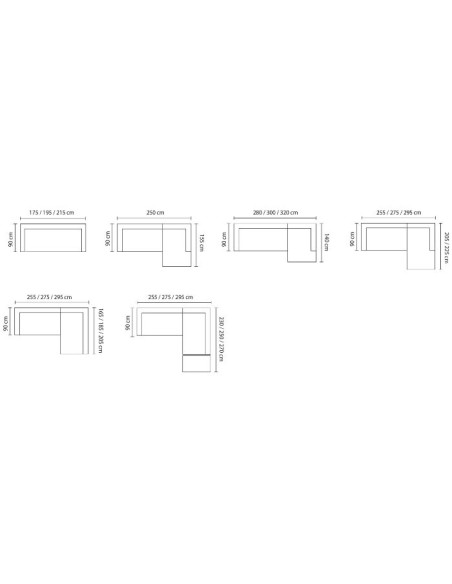 OZ Corner composition Sofa Komfy by Sofa Company
