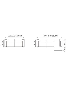 ROMA Sofa Komfy by Sofa... 2
