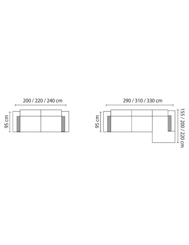 Καναπές ROMA Komfy by Sofa Company