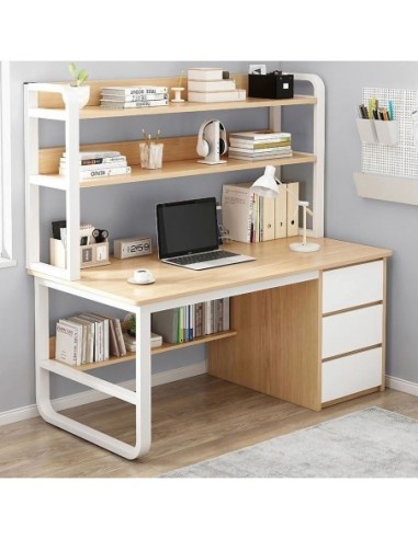 PC Metal Desk 3 Drawers-3 Shelves...