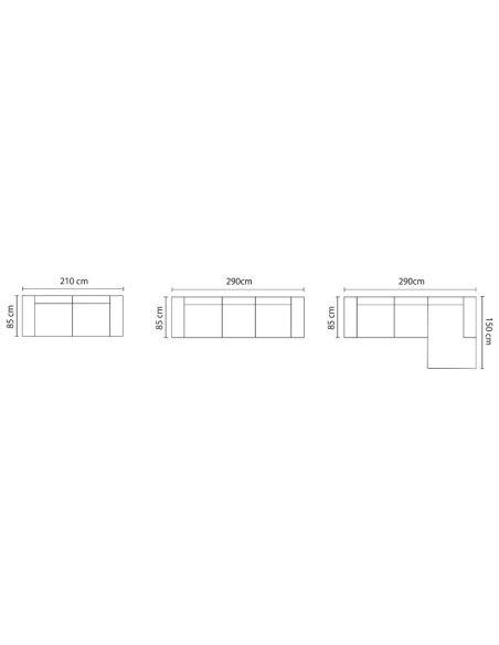BENJAMIN Corner composition Sofa Komfy by Sofa Company