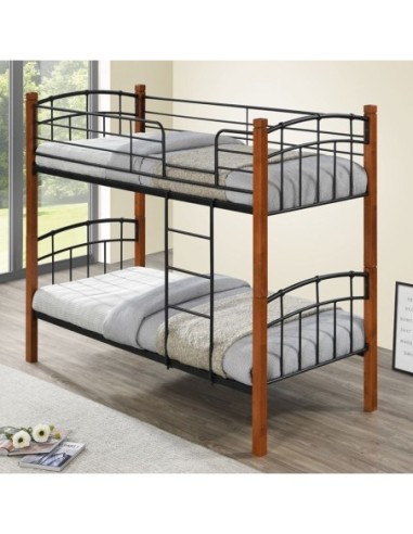 NORTLAN Κρεβάτι Κουκέτα Μέταλλο Βαφή...