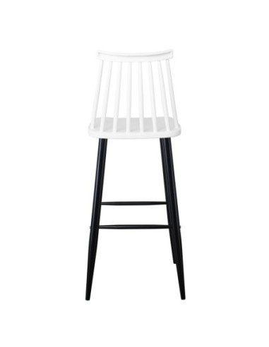 LAVIDA Σκαμπό BAR με Πλάτη, Μέταλλο...