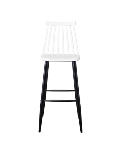 LAVIDA Σκαμπό BAR με Πλάτη, Μέταλλο...