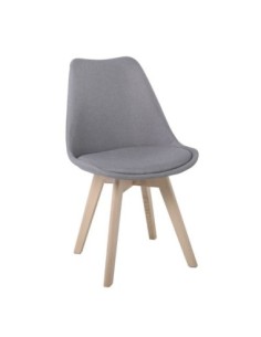 MARTIN Chair Fabric Grey -...