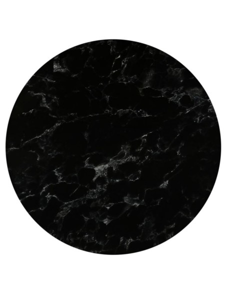 HPL (High Pressure Laminated) Επιφάνεια Τραπεζιού Απόχρωση Black Marble, UV