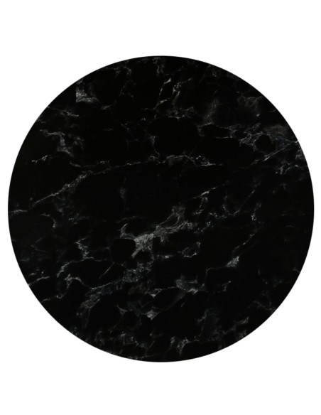 HPL (High Pressure Laminated) Επιφάνεια Τραπεζιού Απόχρωση Black Marble, UV